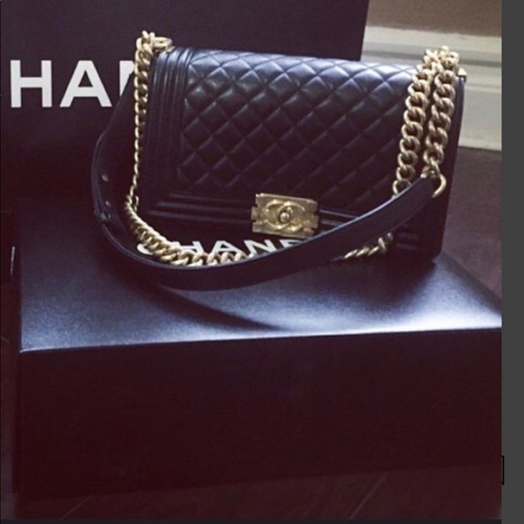 CHANEL Handbags - 100% authentic Chanel boy bag CHANEL Handbags - 100% authentic Chanel boy bag